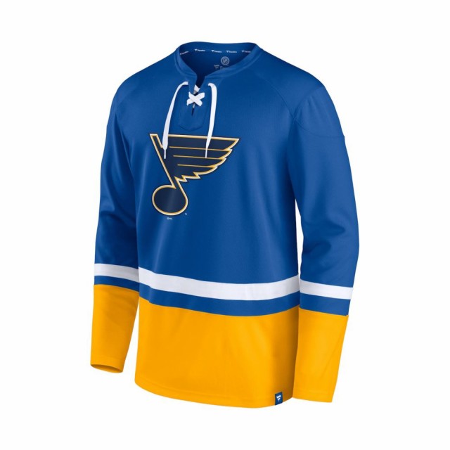 人気ブランド ファナティクス Fanatics メンズ スウェット トレーナー Fanatics Branded Blue Gold St Louis Blues Super Mission Slapshot Lace Up 日本全国送料無料 Www Flixel Org