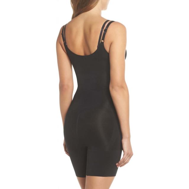 æœ€å®‰å€¤æŒ'æˆ¦ ã‚¹ãƒ'ãƒ³ã‚¯ã‚¹ Open Bust Pay Spanx ãƒ¬ãƒ‡ã‚£ãƒ¼ã‚¹ ã‚¤ãƒ³ãƒŠãƒ¼ ä¸‹ç€ Oncore Open Bust Mid Thigh ã‚¤ãƒ³ãƒŠãƒ¼ ä¸‹ç€ Shaper Bodysuit Very Black Beyond Living 14834330 Consesa Do