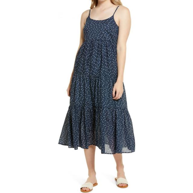 安心の定価販売 ビーチランチラウンジ Beachlunchlounge レディース ワンピース サンドレス ワンピース ドレス Lana Floral Print Tiered Midi Sundress 手数料安い Centrodeladultomayor Com Uy