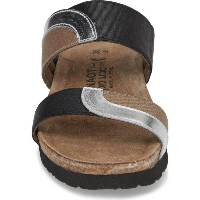 限定品特価 ナオト NAOT レディース サンダル・ミュール シャワーサンダル シューズ・靴 Frankie Slide Sandal Silver Mirror Leatherの通販はau PAY マーケット - フェルマート|商品ロットナンバー:511766620 大特価好評