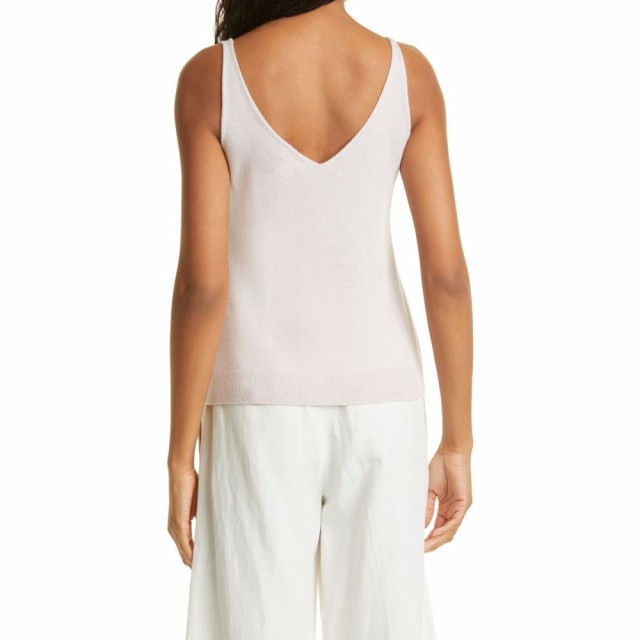 わない⋎ クラブ V-Neck Cashmere Tank Light Pinkの通販はau PAY マーケット - フェルマート｜商品ロットナンバー：511724589 モナコ CLUB MONACO レディース タンクトップ Vネック トップス ℋなりますの