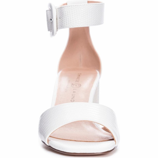 在庫あ新品 チャイニーズランドリー Yova Ankle Strap Sandal Whiの通販はau PAY マーケット - フェルマート|商品ロットナンバー: CHINESE LAUNDRY レディース サンダル・ミュール アンクルストラップ シューズ・靴 正規店即納