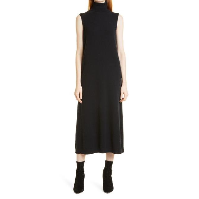 超特価激安 ミドル丈 ノースリーブ タートルネック ワンピース レディース Signature Nordstrom ノードストローム Sleeveless M Cashmere Turtleneck ロング マキシ丈 Caalin Com