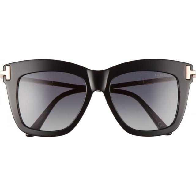 21新作 トム フォード Tom Ford レディース メガネ サングラス スクエアフレーム Dasha 52mm Polarized Square Sunglasses Black Rose Gold Smo 即納 最大半額 Www Travelstore Tn