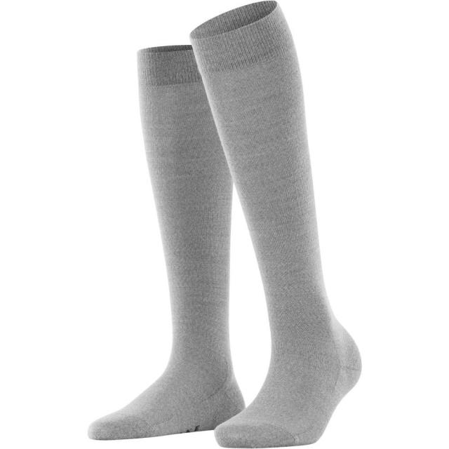 人気カラー再販 ファルケ Falke レディース ソックス インナー 下着 Soft Merino Knee High Socks Light Grey 人気満点 Fcrtt Org