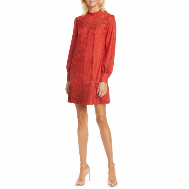【売り切り御免!】 テッドベーカー TED BAKER LONDON Dress レディース BAKER ワンピース ワンピース Long・ドレス Lace Inset Long Sleeve Dress Dk/Orange, シューマートワールド:2fbc4ff6 --- kzdic.de 【売り切り御免!】 テッドベーカー TED BAKER LONDON Dress レディース BAKER ワンピース ワンピース Long・ドレス Lace Inset Long Sleeve Dress Dk/Orange, シューマートワールド:2fbc4ff6 --- kzdic.de