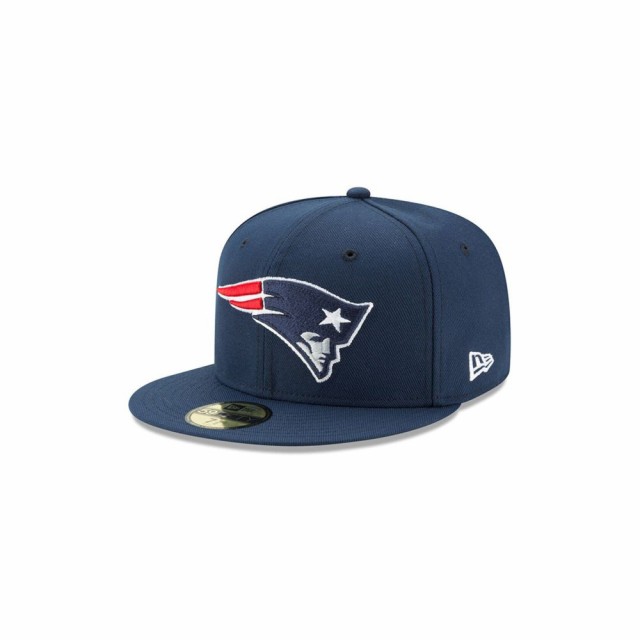 アウトレットオンラインストア ニューエラ New Era Cap メンズ キャップ 帽子 New Era Navy New England Patriots Team Logo Omaha 59fifty Fitted Hat Navy セール通販店 Faerieday Com