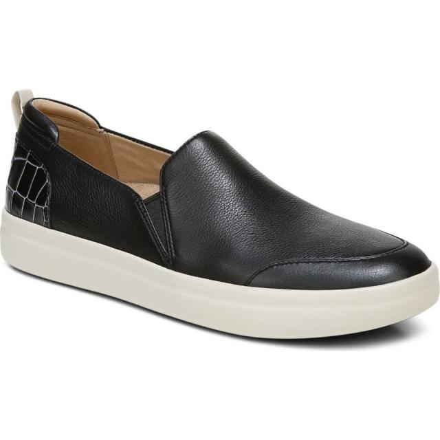 新春福袋21 レディース Vionic バイオニック スリッポン フラット Leather Black White Sneaker Slip On Penelope シューズ 靴 スニーカー その他フラットシューズ Revuemusicaleoicrm Org