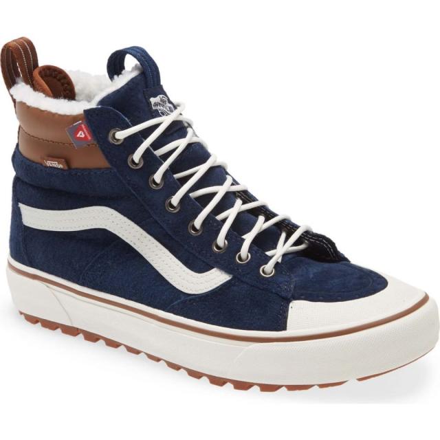 激安超安値 ヴァンズ Vans メンズ マーケット スニーカー ハイカット シューズ 靴 Sk8 Hi Resistant Mte ヴァンズ 2 0 Dx Water Resistant High Top Sneaker Dress Blues Marshmall 氷販売店 3a Esprittoday Com