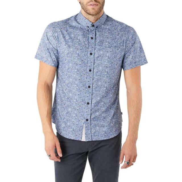種類豊富な品揃え Floral Fit Slim Love Of House トップス スリム 半袖シャツ メンズ Diamonds 7 ダイアモンド セブン Short Bl Shirt Button Down Sleeve カジュアルシャツ Tarquinhall Com