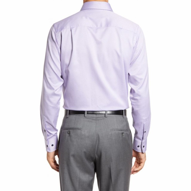 爆買い高品質 デビッドドナヒュー DAVID DONAHUE メンズ シャツ トップス Trim Fit Geometric Dress Shirt Lilacの通販はau PAY マーケット - フェルマート｜商品ロットナンバー：511701404 セール限定SALE