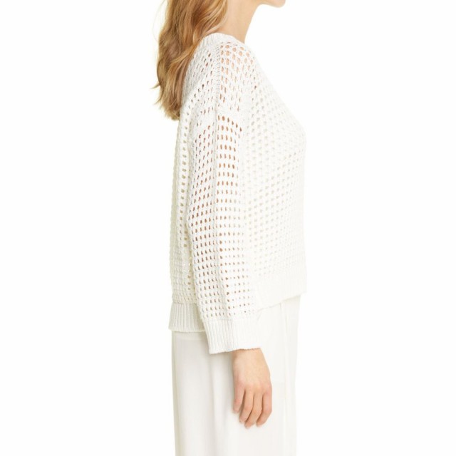 超激安定番 ファビアナ フィリッピ FABIANA FILIPPI レディース ニット・セーター トップス Open Stitch Cotton Sweater Whiteの通販はau PAY マーケット - フェルマート|商品ロットナンバー:511765547 大特価特価