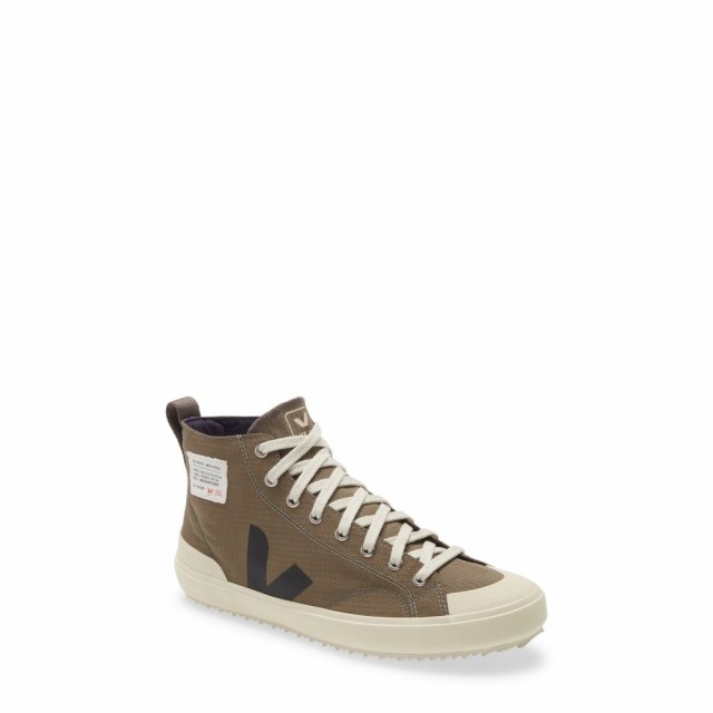 割引売上 ヴェジャ VEJA メンズ スニーカー シューズ・靴 Nova Ripstop Sneaker Khaki/Black 割引売上 ヴェジャ VEJA メンズ スニーカー シューズ・靴 Nova Ripstop Sneaker Khaki/Black