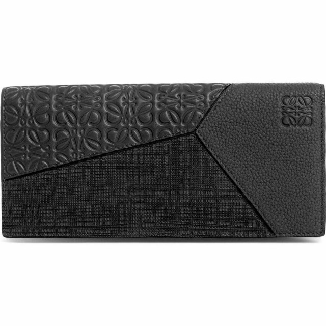 ロエベ Loewe メンズ 財布 二つ折り Long Puzzle Bifold Leather Wallet Blackの通販はau Pay マーケット フェルマート 商品ロットナンバー