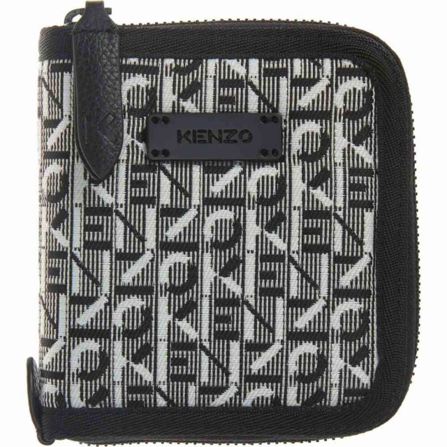 ファッション通販 Grey Misty Wallet Zip Woven Small 財布 メンズ Kenzo ケンゾー 折りたたみ財布 Www Kranas Lt