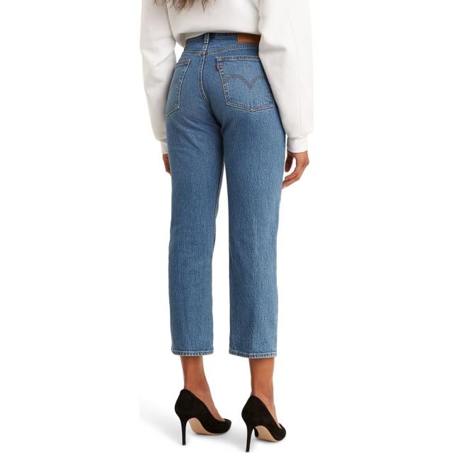 levi's wedgie straight crop jeans