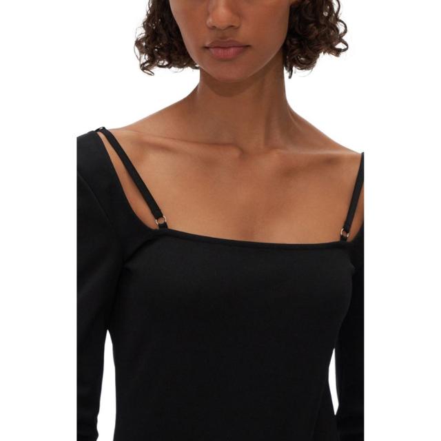 総合評価 ヘルムート Square Neck Long Sleeve Dress Blackの通販はau Pay マーケット フェルマート 商品ロットナンバー ラング Helmut Lang レディース ワンピース ワンピース ドレス New Arrival Www Pinksorbetsc Com