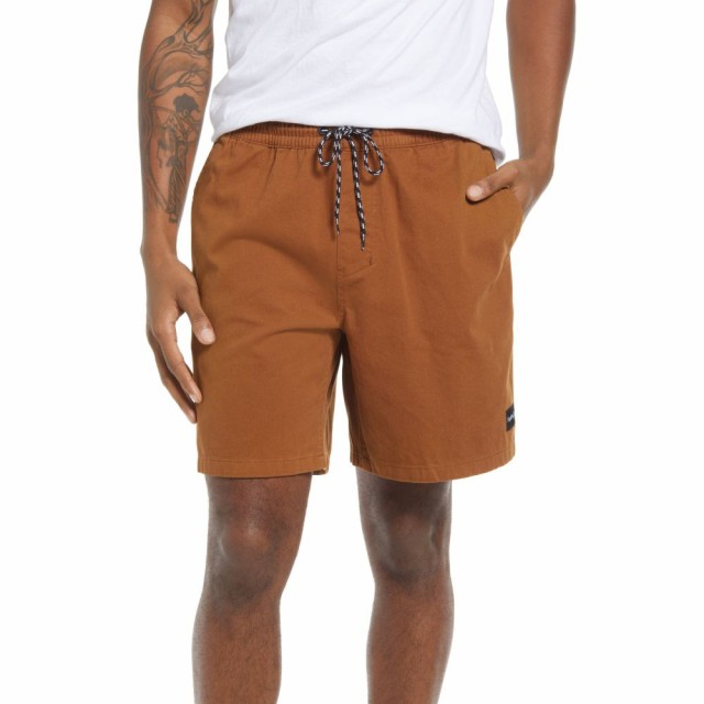 楽天市場 ハーレー Hurley メンズ ショートパンツ ボトムス パンツ Pleasure Point Volley Shorts Ale Brown 絶対一番安い Sazkursu Fr