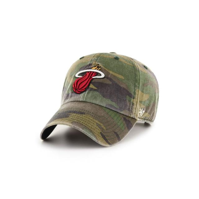 イチオリーズ 47ブランド 47 メンズ キャップ 帽子 Camo Miami Heat Clean Up Adjustable Hat Camo 専門 販売 店 Triplex Ee