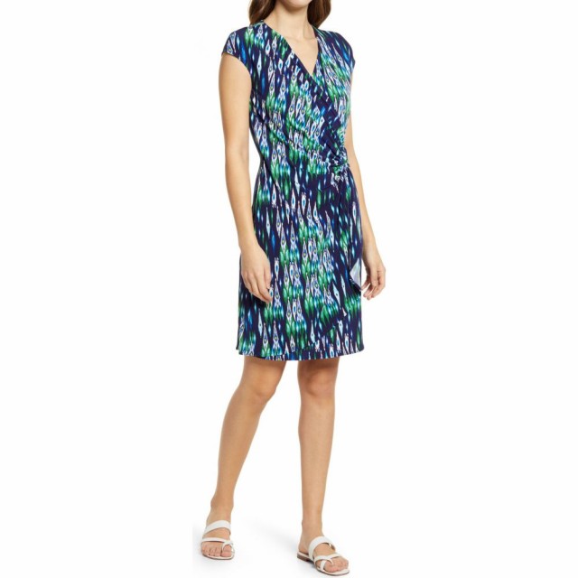 楽天ランキング1位 トミー バハマ Tommy Bahama レディース ワンピース ラップドレス ワンピース ドレス Clara Expedition Faux Wrap Dress Island Navy ポイント10倍 Olsonesq Com