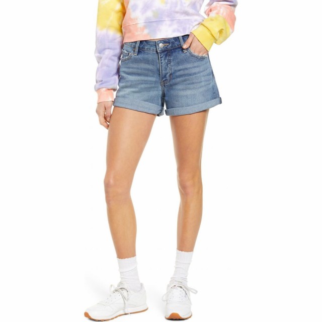 激安通販 プロスペリティーシーケンス PROSPERITY DENIM レディース ショートパンツ デニム ボトムス・パンツ Cuffed Denim Shorts Becca Wash 激安通販 プロスペリティーシーケンス PROSPERITY DENIM レディース ショートパンツ デニム ボトムス・パンツ Cuffed Denim Shorts Becca Wash