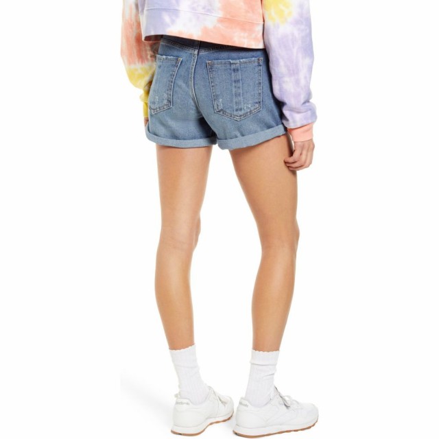 激安通販 プロスペリティーシーケンス PROSPERITY DENIM レディース ショートパンツ デニム ボトムス・パンツ Cuffed Denim Shorts Becca Wash 激安通販 プロスペリティーシーケンス PROSPERITY DENIM レディース ショートパンツ デニム ボトムス・パンツ Cuffed Denim Shorts Becca Wash