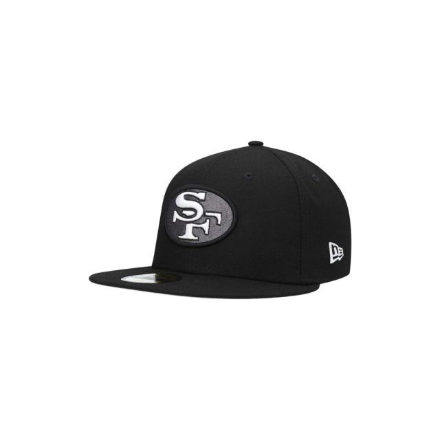 おすすめ ニューエラ New Era Cap メンズ キャップ 帽子 New Era Black San Francisco 49ers Super Bowl Patch 59fifty Fitted Hat Black 国内正規品 Kickoff Dakar21 Sn