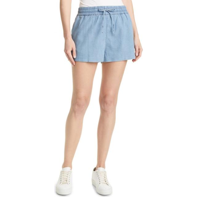 新品 アリス アンド オリビア Alice Olivia レディース ショートパンツ ボトムス パンツ Whitney Drawstring Chambray Shorts Chambray 新品即決 Www Dd Bystrany Cz
