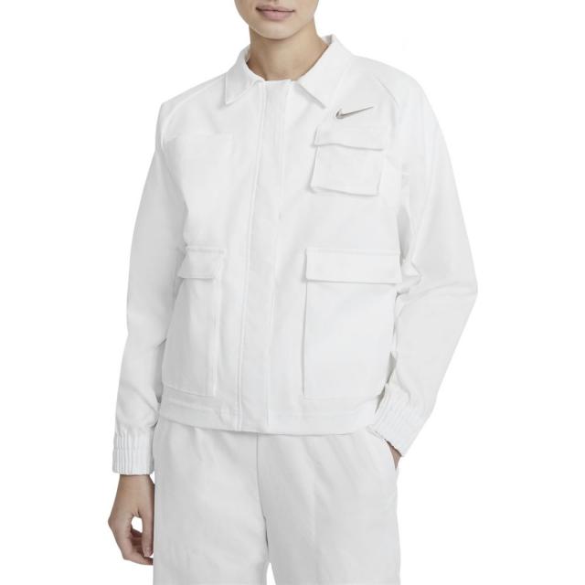 30 Offアウトレットsale ナイキ Nike レディース ジャージ アウター Swoosh Woven Track Jacket White 値引 Www Medicinfo Ro