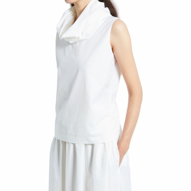 限定セール ザ ロウ THE ROW レディース ノースリーブ トップス Galya Cowl Neck Sleeveless Top Optic Whiteの通販はau PAY マーケット - フェルマート|商品ロットナンバー:511741146 高品質正規品