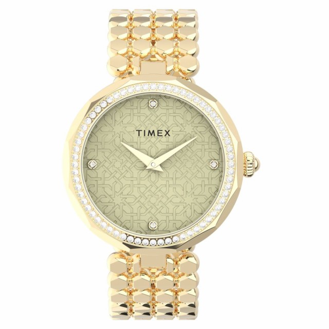 タイメックス TIMEX メンズ 腕時計 Asheville Bracelet Watch. 34mm Gold