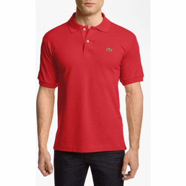 ワンサイズ ラコステ L1212 Regular Fit Pique Polo Wine Redの通販はau Pay マーケット