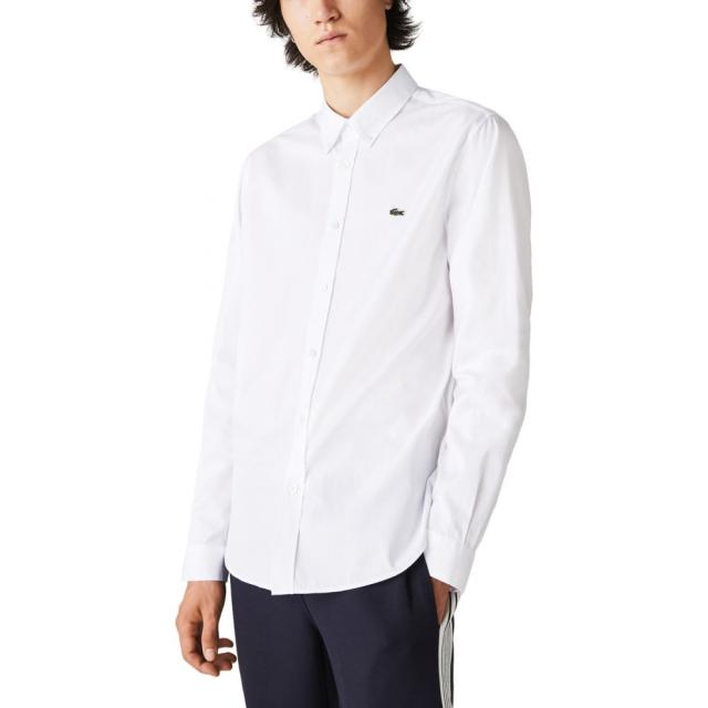 lacoste white button down shirt|OFF 68 