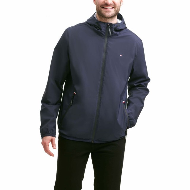 国産在庫あ トミー Stretch Performance Rain Jacket Navyの通販はau PAY マーケット - フェルマート|商品ロットナンバー:509722871 ヒルフィガー TOMMY HILFIGER メンズ レインコート アウター 定番最安値