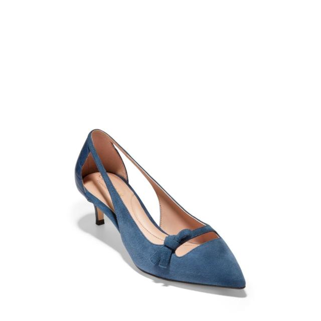 アウトレット直販店 コールハーン Cole Haan レディース サンダル ミュール シューズ 靴 Modern Classics Bree Pump Denim Croc Print 公式オンラインショップ Faerieday Com