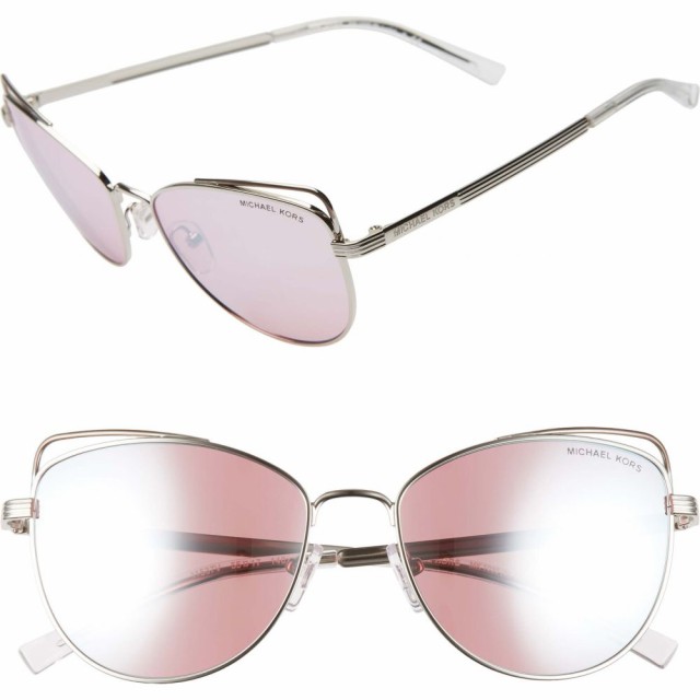 michael kors pink mirrored sunglasses