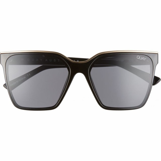 けまで キー Level Up 55mm Square Sunglasses Black Gold/Smoの通販はau PAY マーケット - フェルマート｜商品ロットナンバー：511715025 オーストラリア QUAY AUSTRALIA レディース メガネ・サングラス スクエアフレーム ➊サイズが