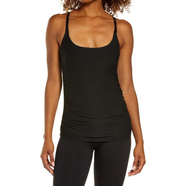 販売質屋 ビヨンドヨガ Beyond Yoga レディース スリップ キャミソール インナー 下着 Nursing Camisole Darkest Night 限定50 オフ Triplex Ee