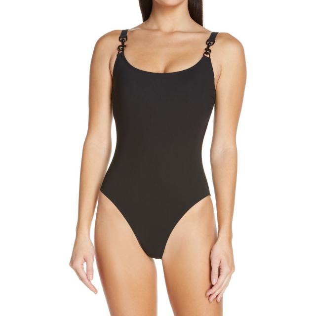 最終値下げ トリー バーチ Tory Burch レディース ワンピース タンクトップ 水着 ビーチウェア Clip Tank One Piece Swimsuit Black 安いそれに目立つ Sylvaniatownshippolice Com