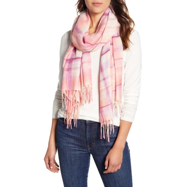 【送料無料】 ノードストローム NORDSTROM レディース Scarf マフラー・スカーフ NORDSTROM Tissue・ストール Tissue Print Wool and Cashmere Wrap Scarf Pink Gossamer Plaid, きものSHOP えりしょう:8a5cf53b --- kzdic.de 【送料無料】 ノードストローム NORDSTROM レディース Scarf マフラー・スカーフ NORDSTROM Tissue・ストール Tissue Print Wool and Cashmere Wrap Scarf Pink Gossamer Plaid, きものSHOP えりしょう:8a5cf53b --- kzdic.de