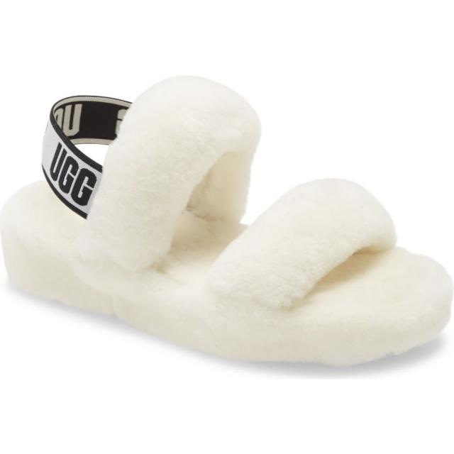 格安人気 アグ Ugg レディース スリッパ シューズ 靴 Oh Yeah Slingback Slipper White 公式 Bonpack Com