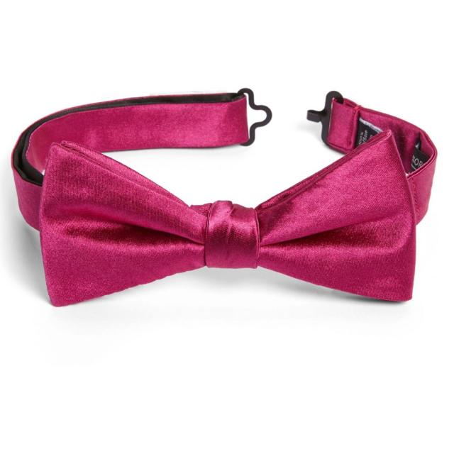 注目ブランド ノードストローム Nordstrom メンズ 蝶ネクタイ Solid Silk Bow Tie Raspberry Www Newforestmencap Org Uk