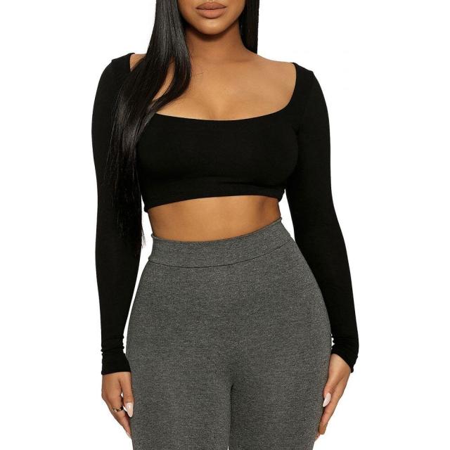 春の最新作 送料無料 ネイキッドワードローブ Naked Wardrobe レディース ベアトップ チューブトップ クロップド トップス Scoop Neck Crop Top Black 最新情報 Ogytech Com