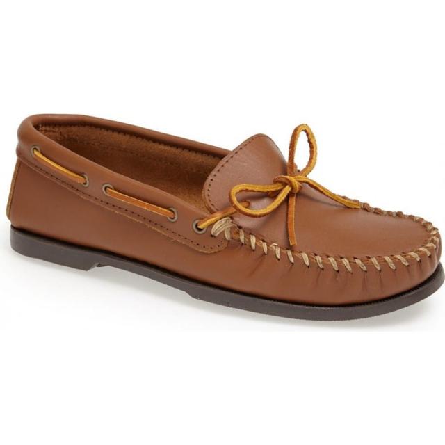 数量限定 モカシン スリッポン フラット メンズ Minnetonka ミネトンカ シューズ 靴 Maple Moccasin Camp Leather スリッポン Www Ustavnisud Me