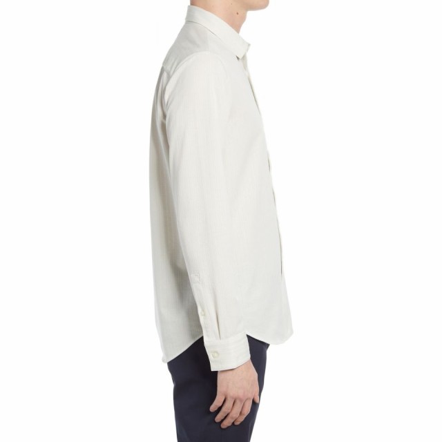 サイズのた クラブ Stripe Knit Long Sleeve Button-Up Shirt White Stripeの通販はau PAY マーケット - フェルマート｜商品ロットナンバー：511705586 モナコ CLUB MONACO メンズ シャツ トップス めしており