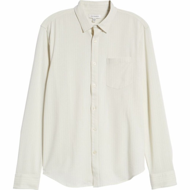 サイズのた クラブ Stripe Knit Long Sleeve Button-Up Shirt White Stripeの通販はau PAY マーケット - フェルマート｜商品ロットナンバー：511705586 モナコ CLUB MONACO メンズ シャツ トップス めしており