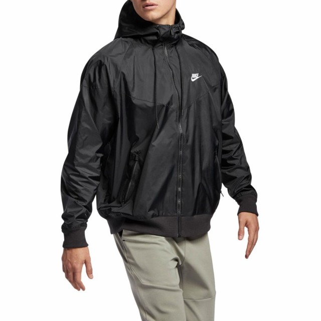 【楽ギフ_のし宛書】 ナイキ NIKE メンズ ランニング・ウォーキング ジャケット アウター Sportswear Windrunner Jacket Black/Black/Black/Sail, 玉東町 a57c0af3