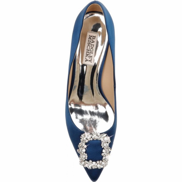 NEW限定品 バッジェリー Carrie Crystal Embellished Pump Navy Satinの通販はau PAY マーケット - フェルマート|商品ロットナンバー:511760398 ミシュカ BADGLEY MISCHKA COLLECTION レディース パンプス シューズ・靴 超歓迎格安
