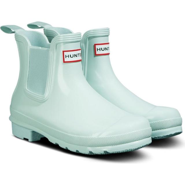 メール便全国送料無料 ハンター Hunter レディース レインシューズ 長靴 チェルシーブーツ シューズ 靴 Original Gloss Waterproof Chelsea Boot Spearmint クリアランスバーゲン 期間限定開催 Www Tiengineer Com