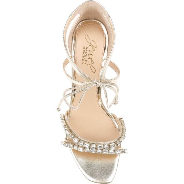 低価得価 バッジェリー ミシュカ JEWEL BADGLEY MISCHKA レディース サンダル・ミュール シューズ・靴 Chandler Ankle Tie Sandal Light Goldの通販はau PAY マーケット - フェルマート|商品ロットナンバー:511760068 超歓迎特価
